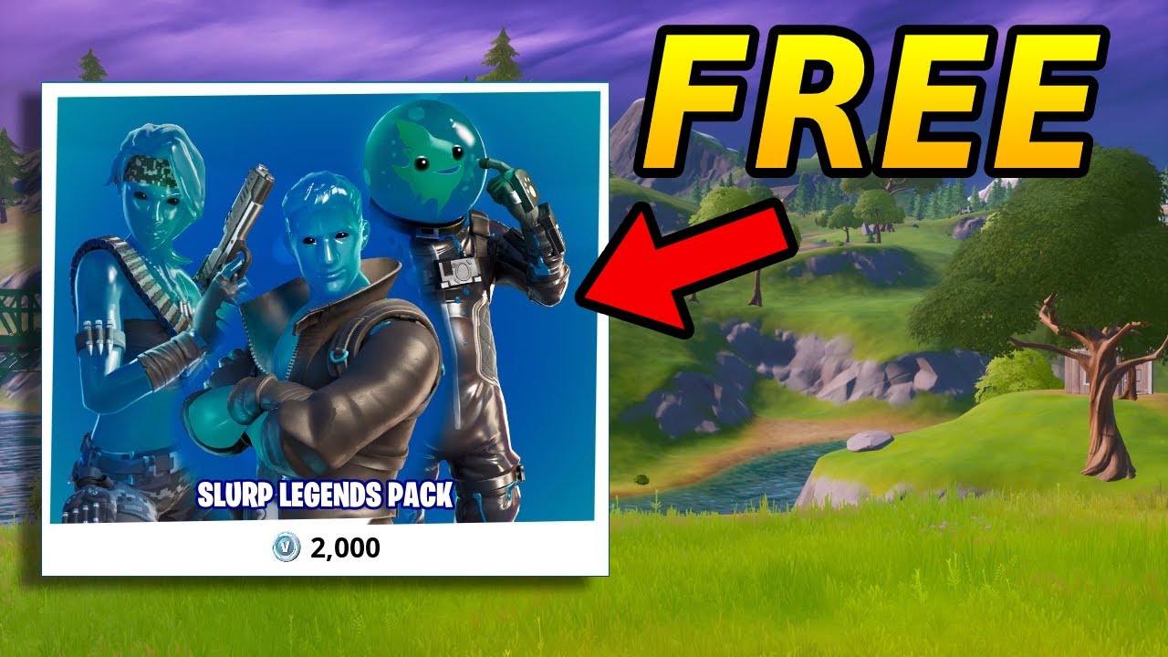 How to get Slurp Legends Pack FREE in Fortnite (Fortnite Slurp Legends Bundle)