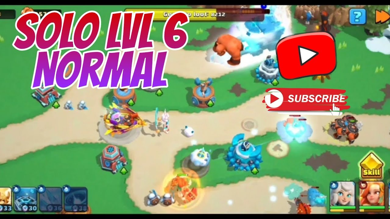 Wild sky Solo lvl 6 Normal (Erik Event)