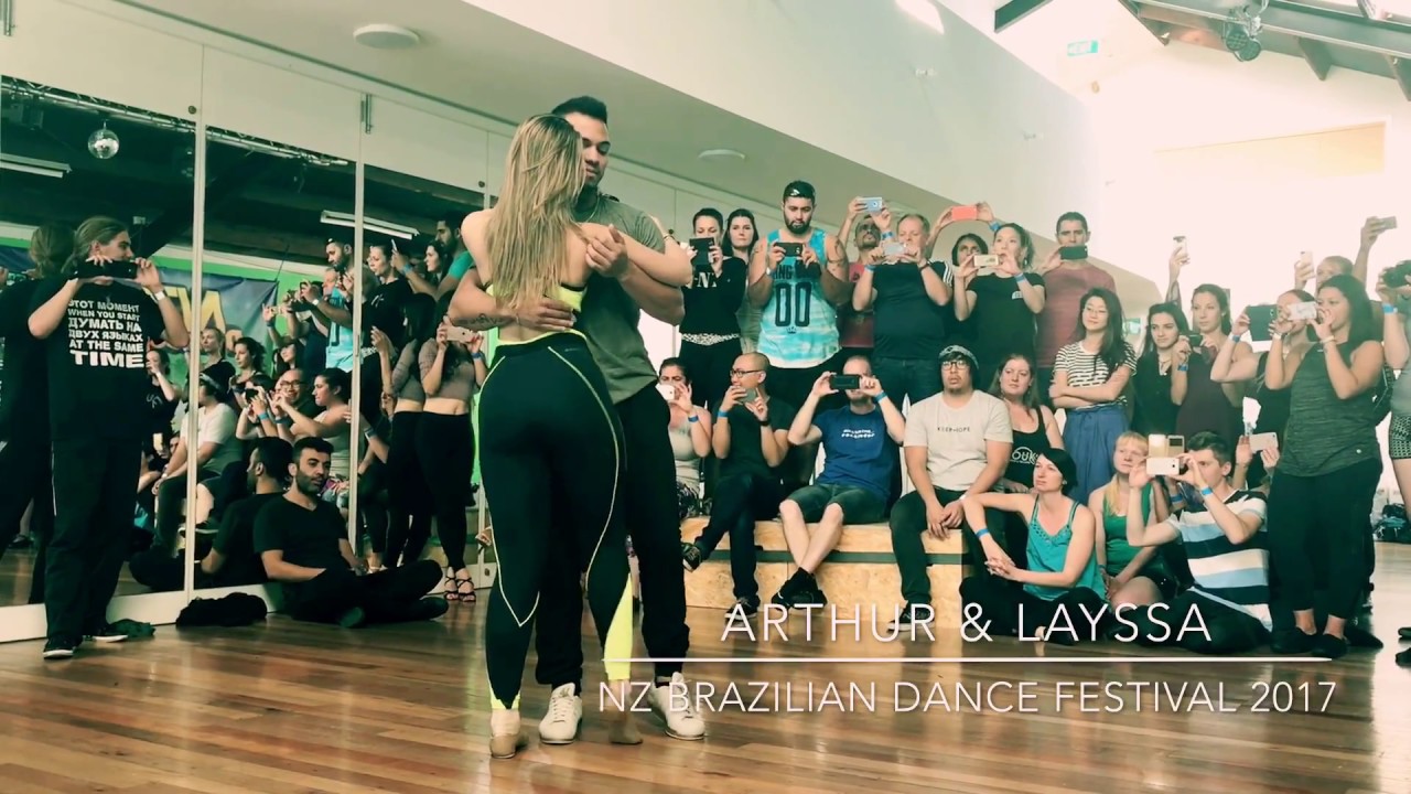 Arthur & Layssa // Brazilian Zouk Demo 1 @ NZ Brazilian Dance Festival 2017