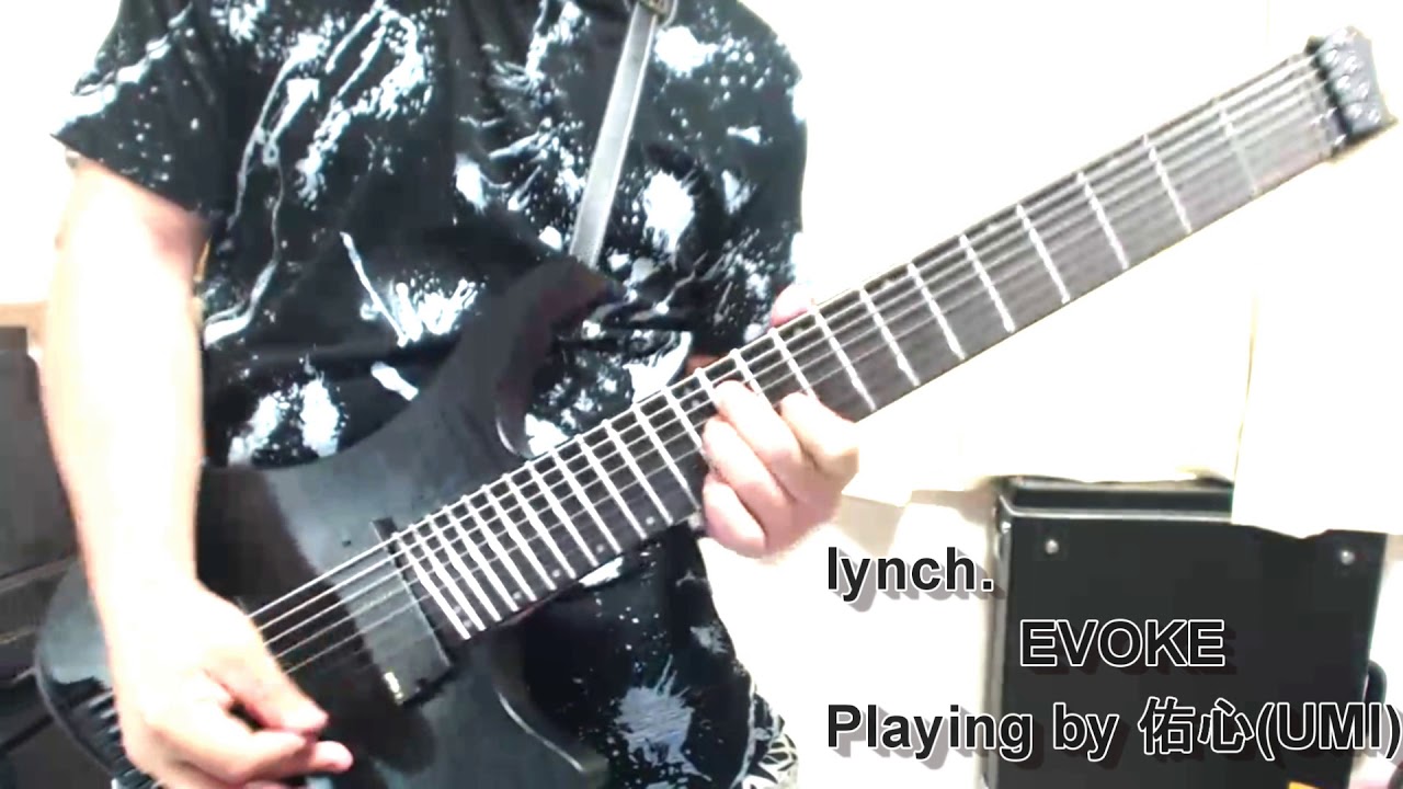 lynch. - EVOKE【元麺がギター弾いてみた tab】stranfberg j7