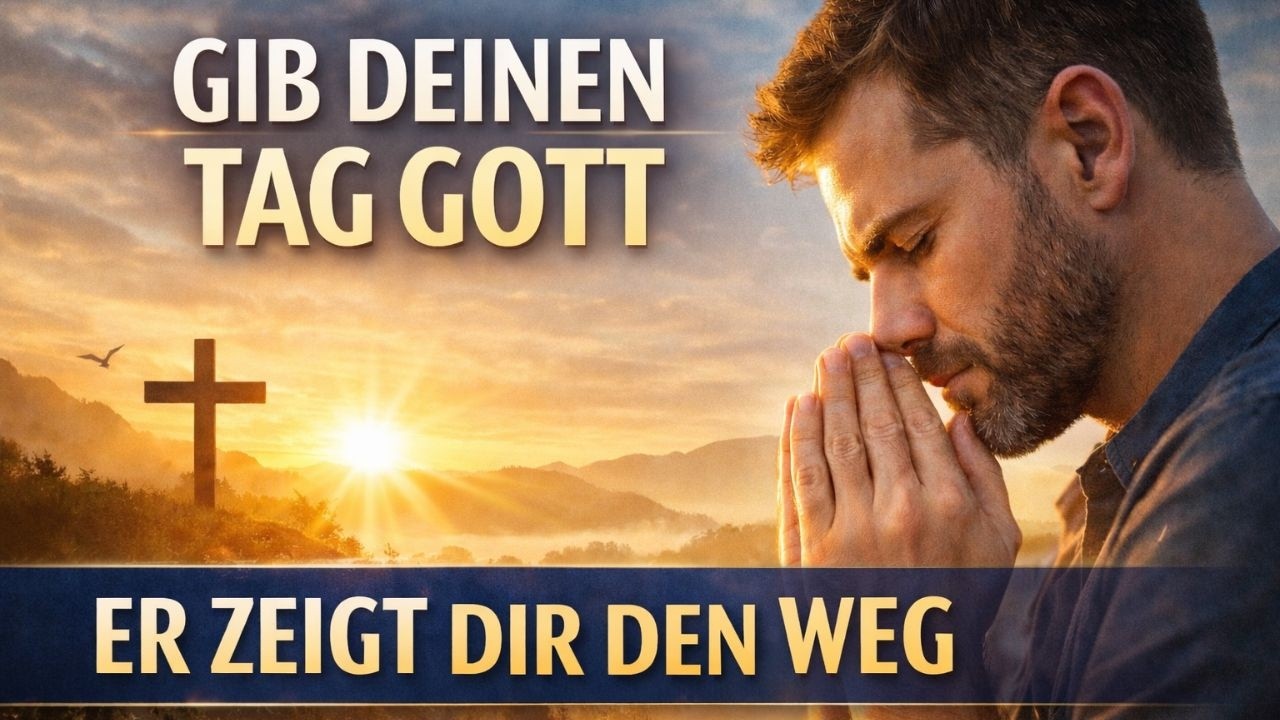 Morgengebet, bevor der Tag beginnt | Kraftvolles Gebet um Gottes Hilfe und Führung