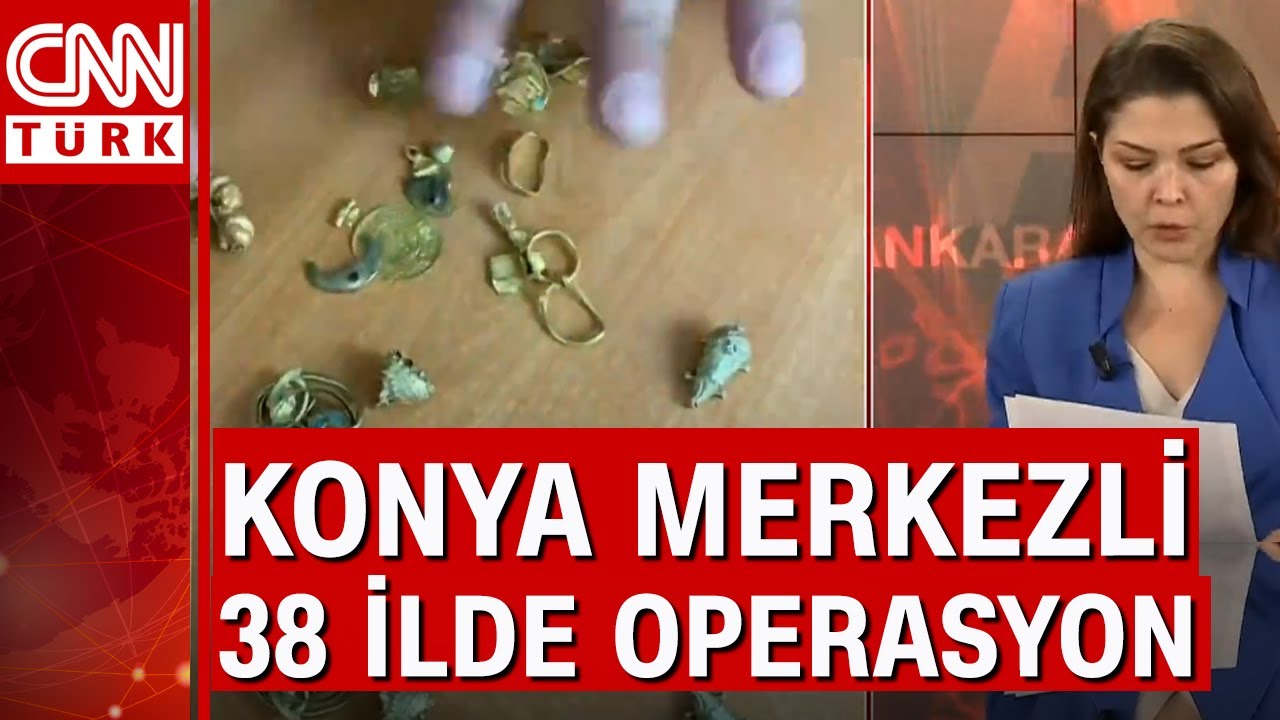 Tarihi eser ka&ccedil;ak&ccedil;ılarına tarihi operasyon