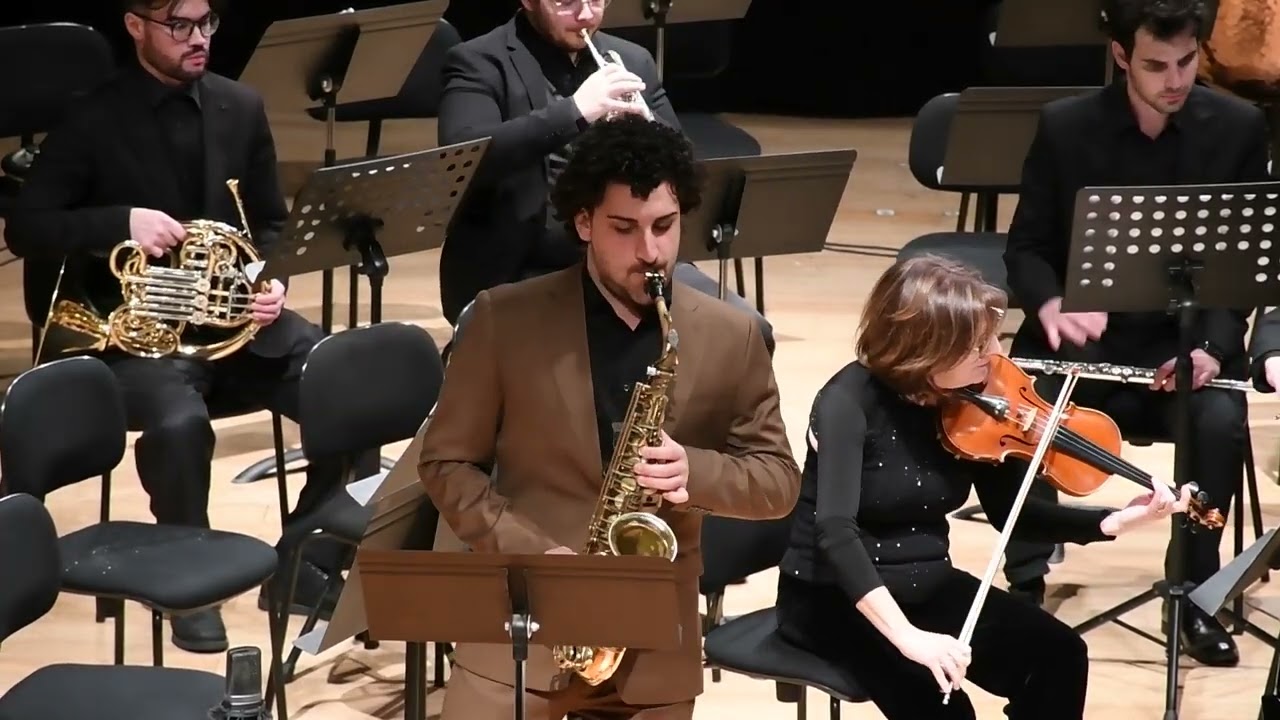 Jacques Ibert  Concertino da Camera for Alto Saxophone and Orchestra