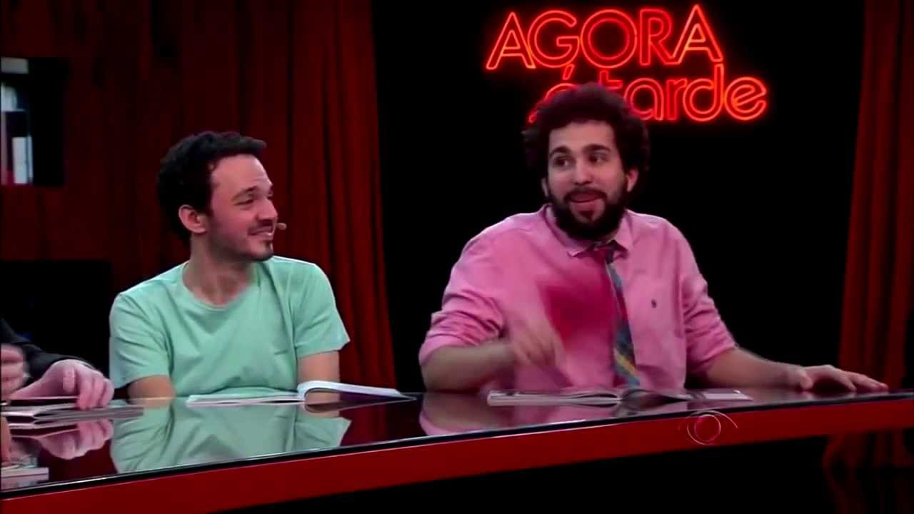 BRICIO LOUREIRO E THIAGO VENTURA na Mesa Vermelha - Agora é Tarde com DANILO GENTILI