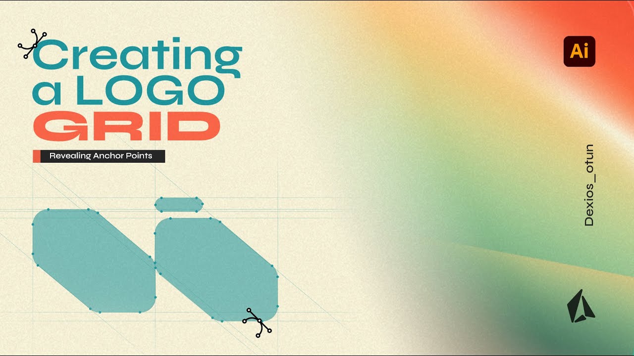 Creating a Logo Grid Anchor Points