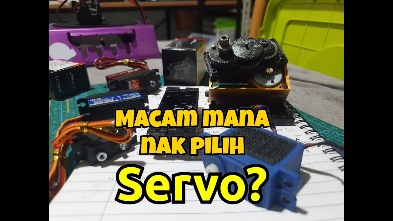 Memahami dan memilih servo (untuk RC)