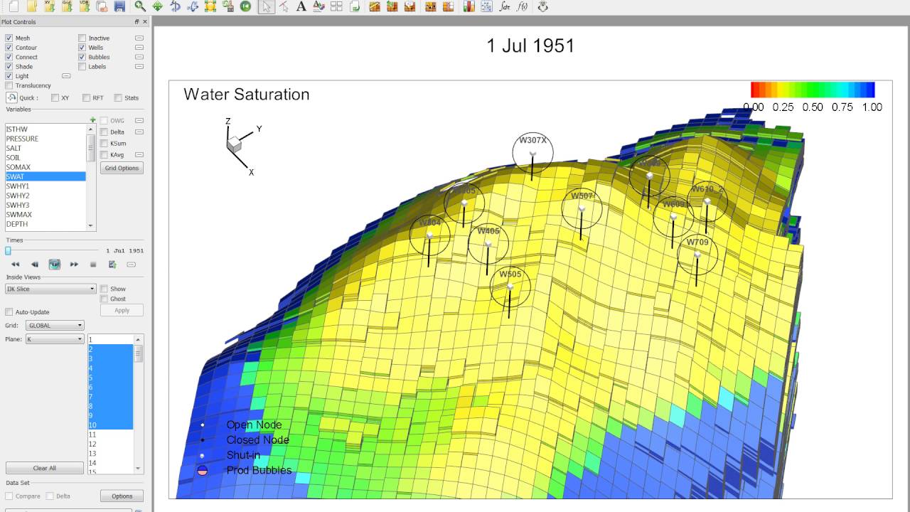 History Match Workflow Tutorial in Tecplot RS