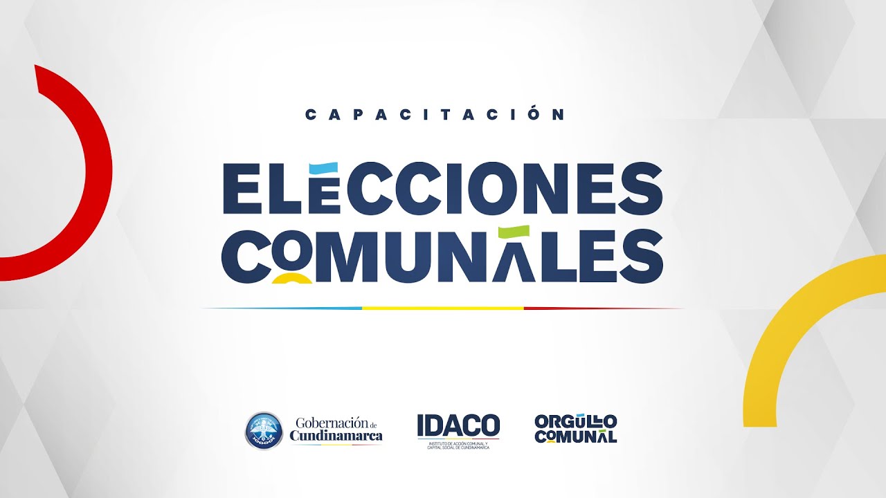 Capacitación Elecciones Comunales.