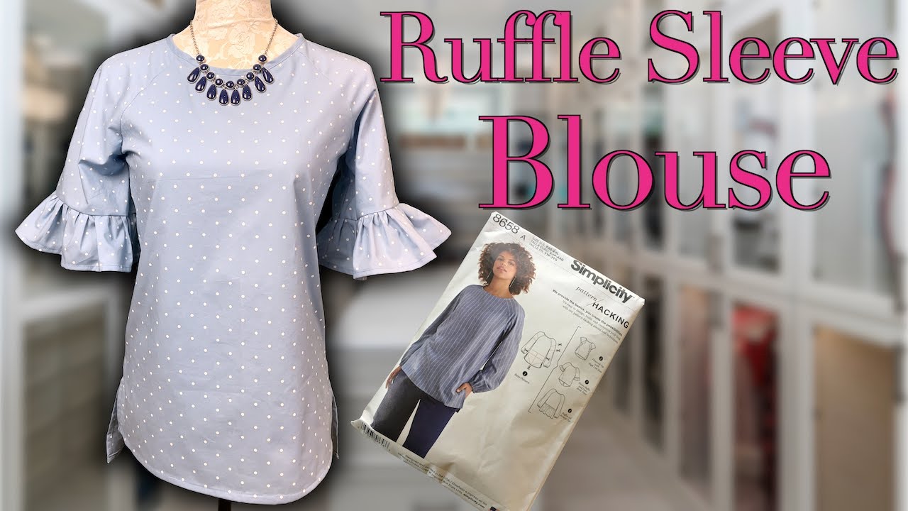 Ruffle Sleeve Blouse | The Sewing Room Channel