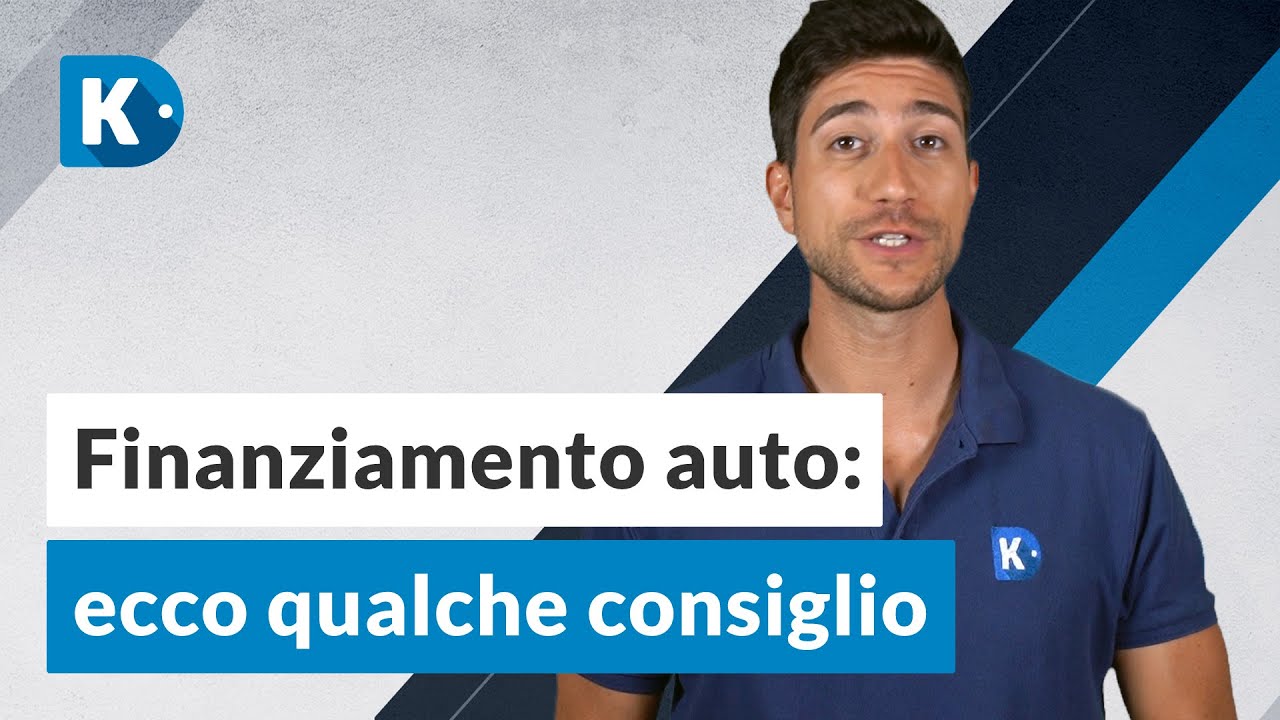 QUALCHE CONSIGLIO PRATICO PER SCEGLIERE IL FINANZIAMENTO DELL'AUTO