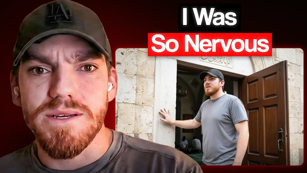 British Man's First Time in a Mosque. He had no idea what to do...