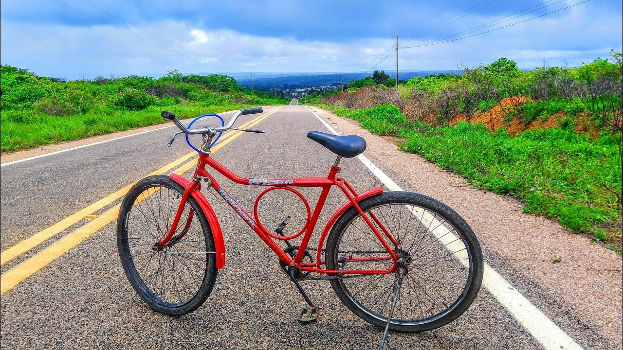 Rolê no modo raiz de bike na pista 🚀 