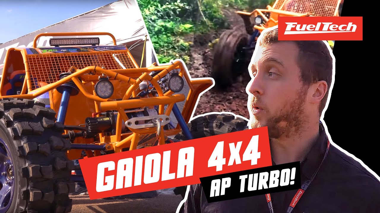 200CV NA TRILHA! 💪 GAIOLA AP TURBO 4x4 FUELTECH