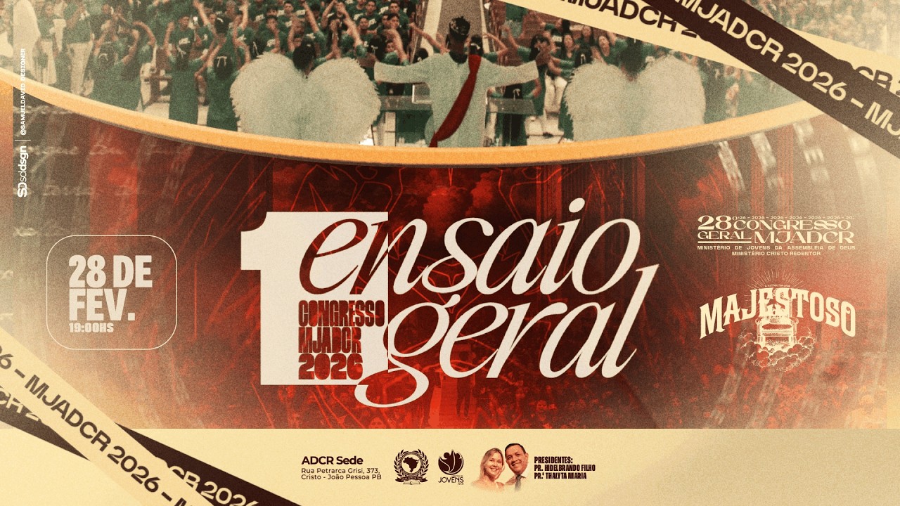 Ensaio Geral para 28º Congresso de Jovens MJADCR - 28/02/2026