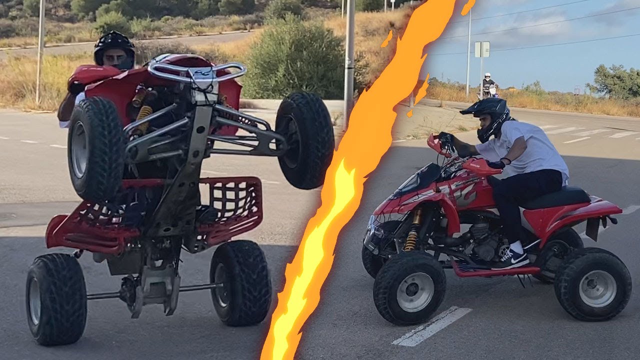 MI PRIMERA VEZ EN QUAD!! VINO LA POLICIA