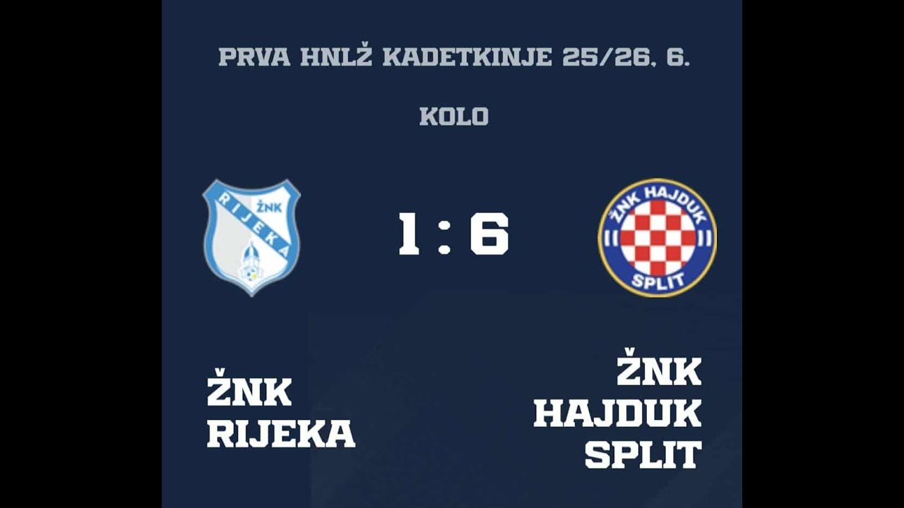 žnk rijeka   žnk hajduk split