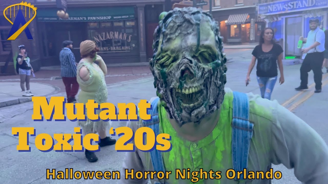 Mutations: Toxic Twenties Scare Zone at Halloween Horror Nights 2025