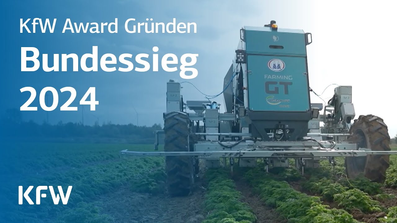 farming revolution GmbH-Autonomer Landwirtschaftsroboter zur chemiefreien Unkrautregulierung mit KI