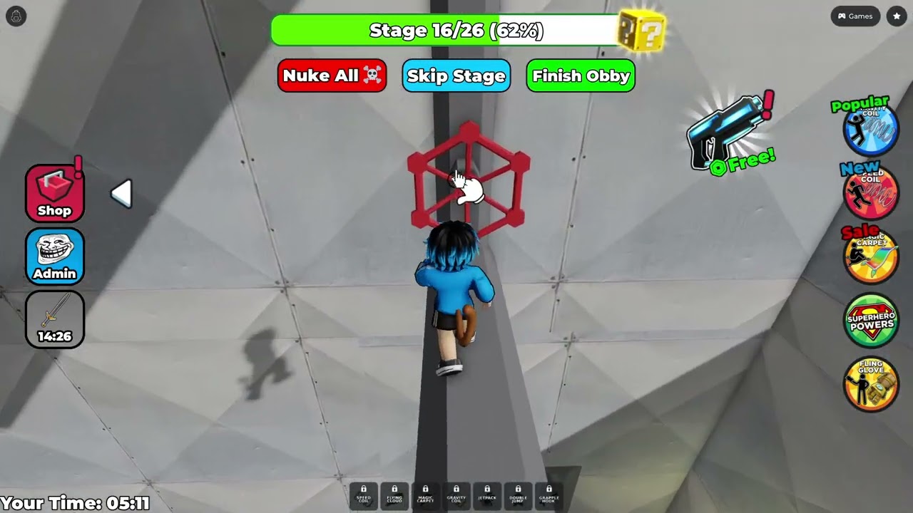 JINU AND RUMI VS JINU DEMON PRISON RUN! (Obby) | #roblox