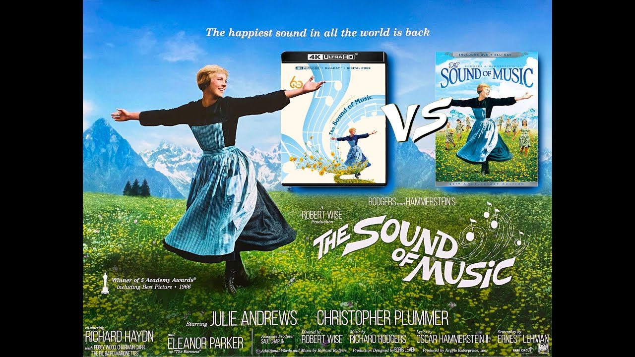 ▶ Comparison of The Sound of Music 4K (4K DI) HDR10 vs 2010 Edition