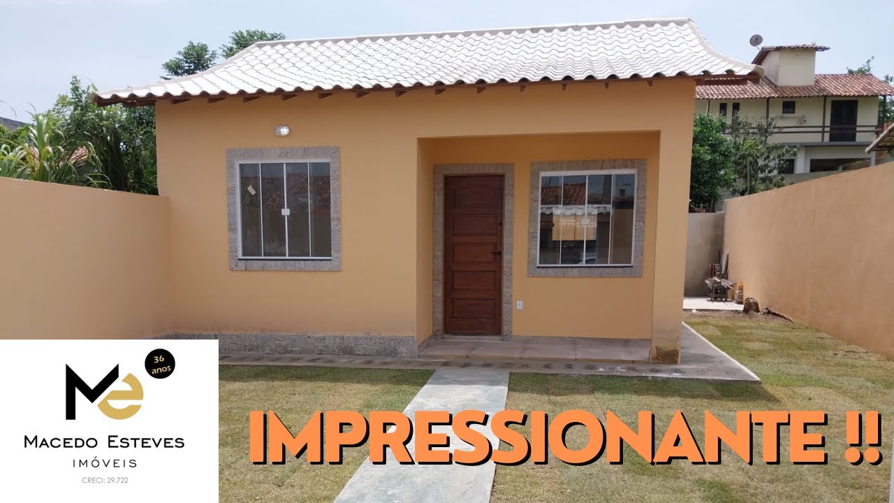 R$ 160 000 o mais belo dois quartos de Iguaba Grande #macedoestevesimoveis #iguabagrande #lagoa