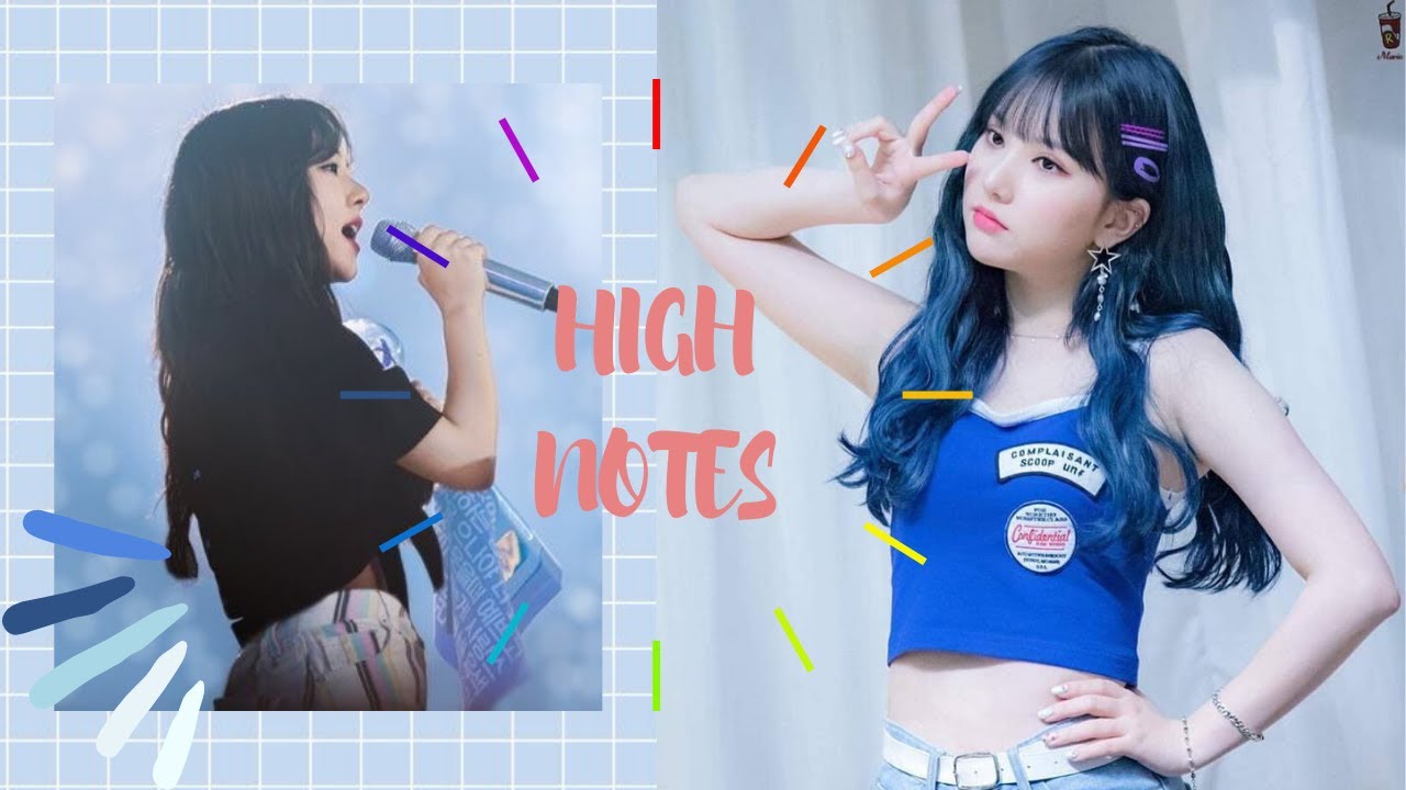 Gfriend Eunha Ultimate High Note Compilation