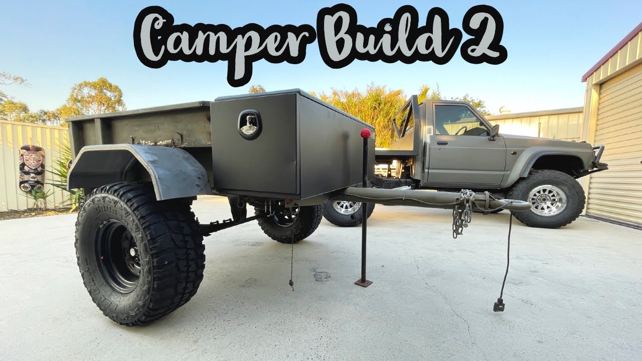 Budget Camp Trailer gets PUMPED out mud guards 🔥