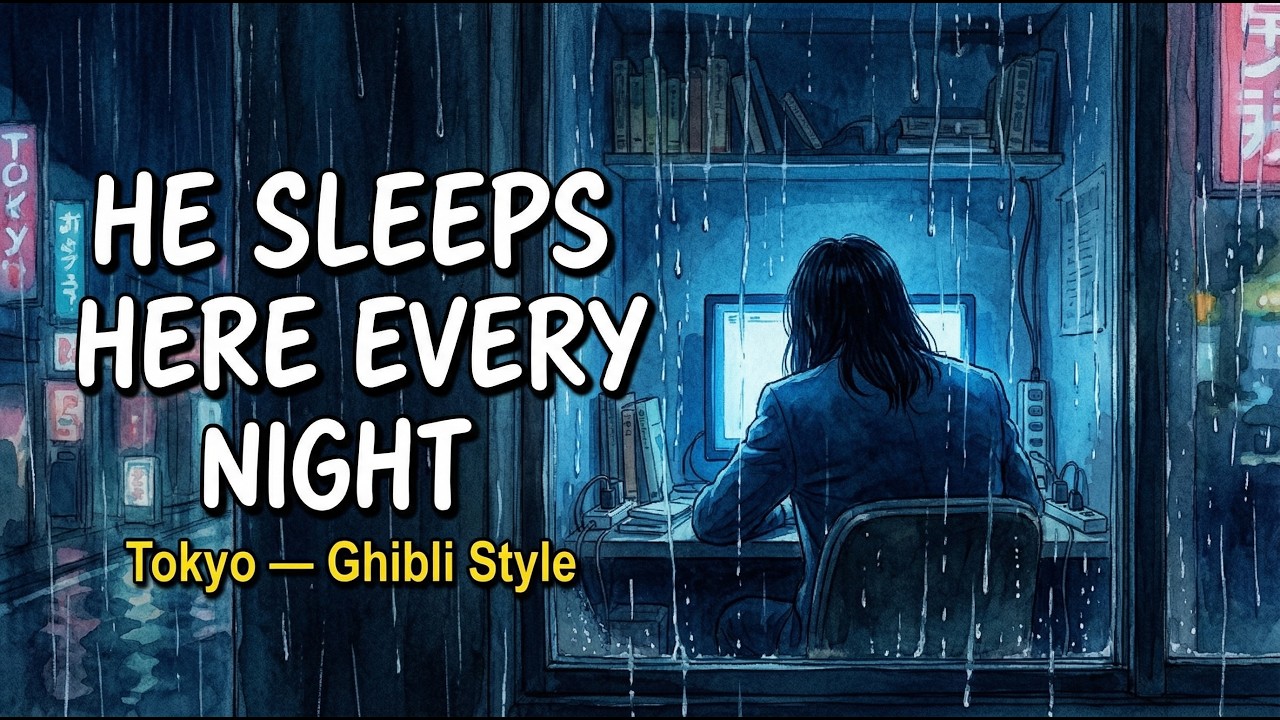 The Cost of Progress: A Tokyo Salaryman's Day &mdash; Ghibli Style
