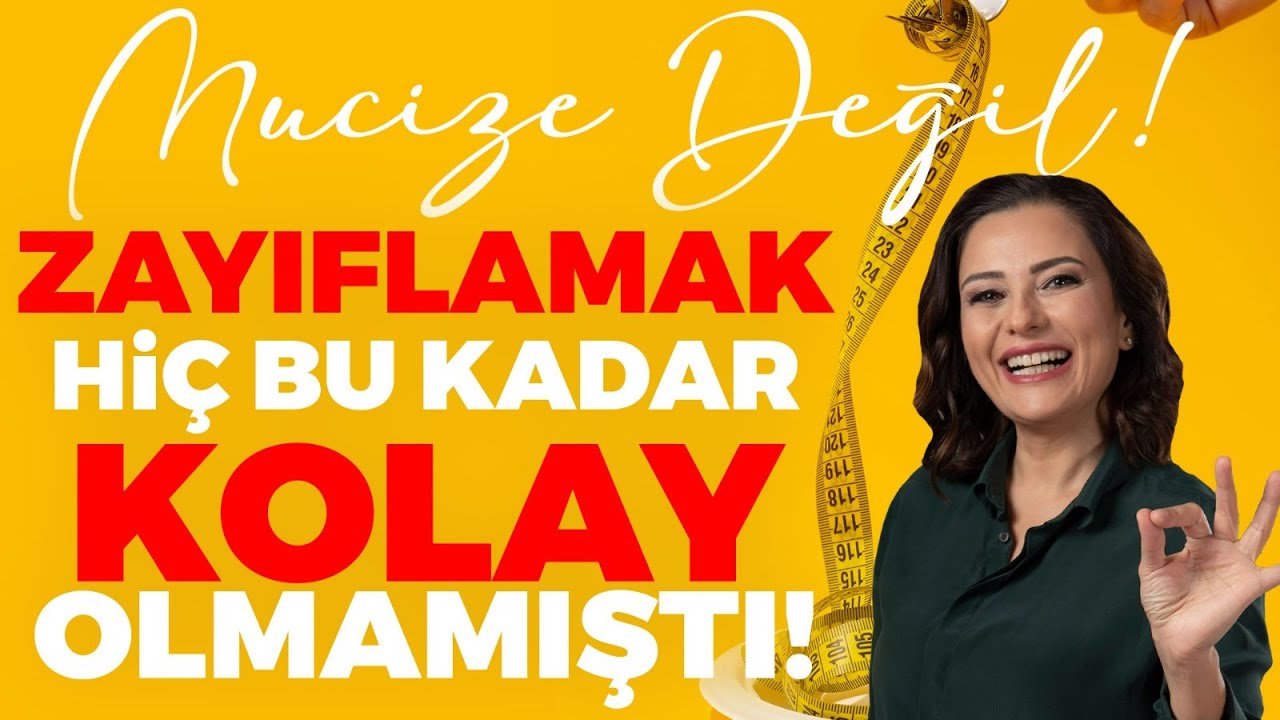 MUCİZE DEĞİL! Zayıflamak Hiç Bu Kadar Kolay Olmamıştı! | Ayça Kaya