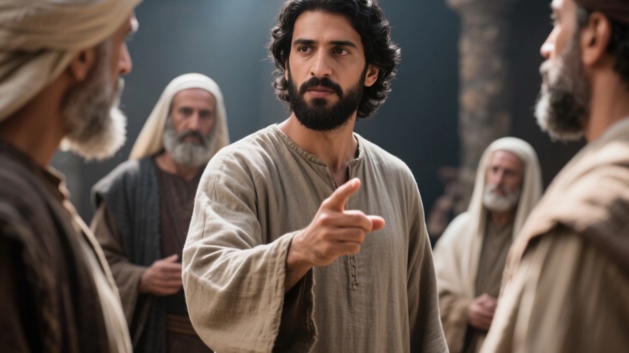 Quem Autoriza Sua Vida? 🙏 Lucas 20:1-8 ✝️ Autoridade de Jesus 🧠📚🌍 #fé