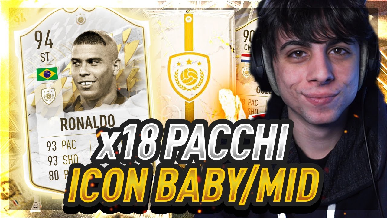 18 x PACCHI ICON BABY o MID, R9 MID IN A PACK!