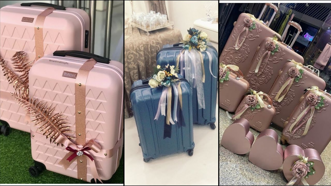 Wedding trolley bag packing ideas | wedding trousseau packing Designs | bridal and groom wedding bag