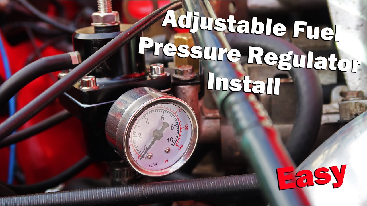 The Volvo 340 gets a Adjustable Fuel Pressure Regulator