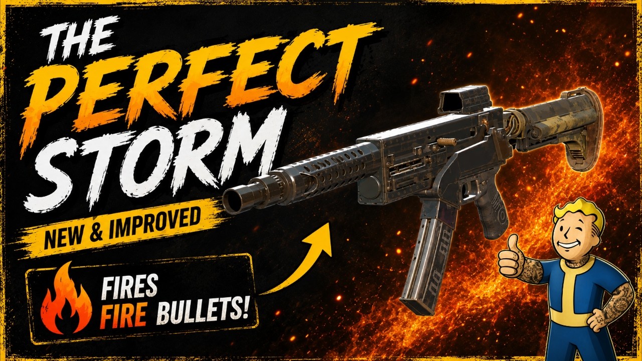 &laquo;IDEAL SHOT&raquo; (PERFECT STORM) ТЕПЕРЬ БЕЗУМЕН! 🔥 | Fallout 76