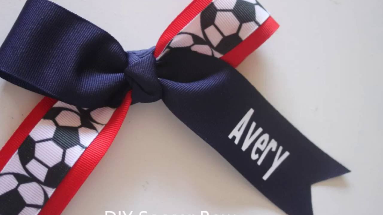 DIY Soccer Bow