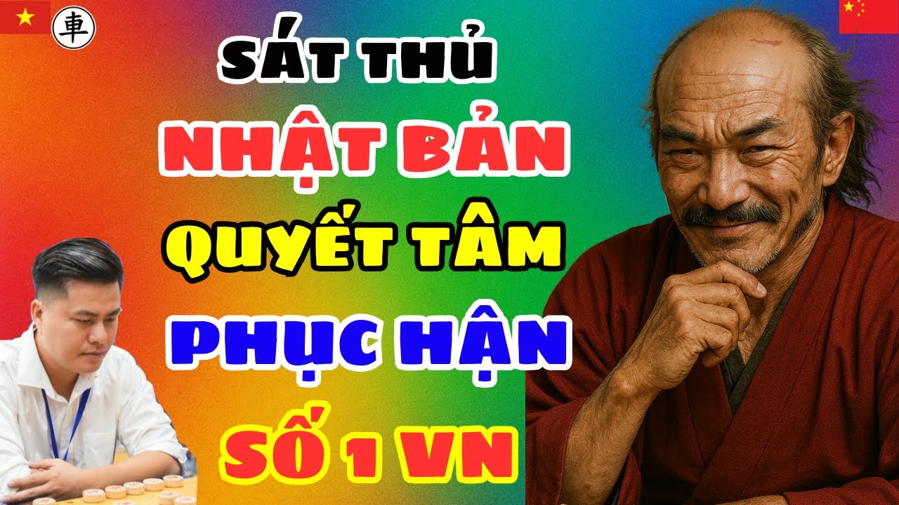 [cờ tướng] Sát thủ Nhật bản đã tới thách đấu số 1 VN mới vô Huynh mất xe cả nước lo lắng