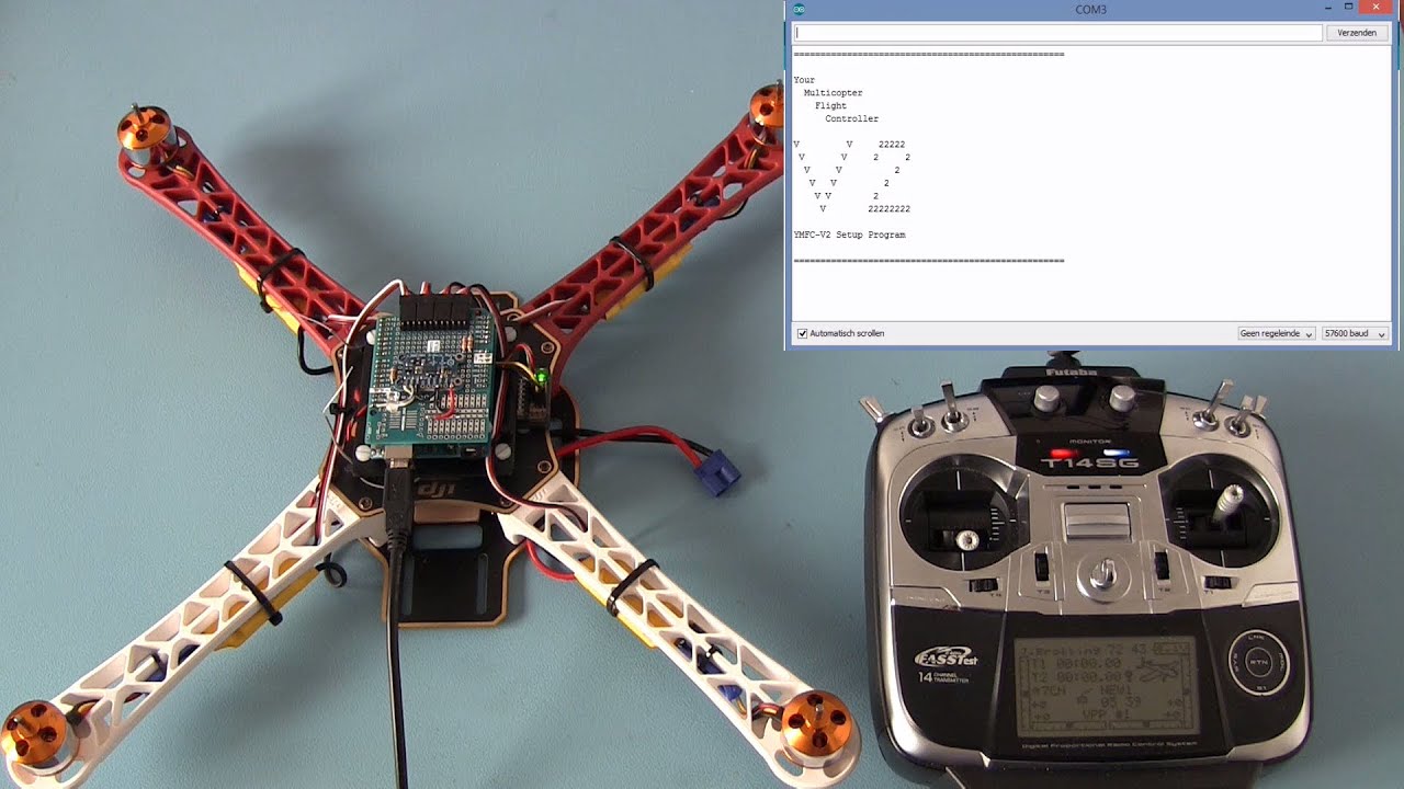 YMFC-3D V2 &mdash; простой квадрокоптер на базе Arduino с бесплатным исходным кодом