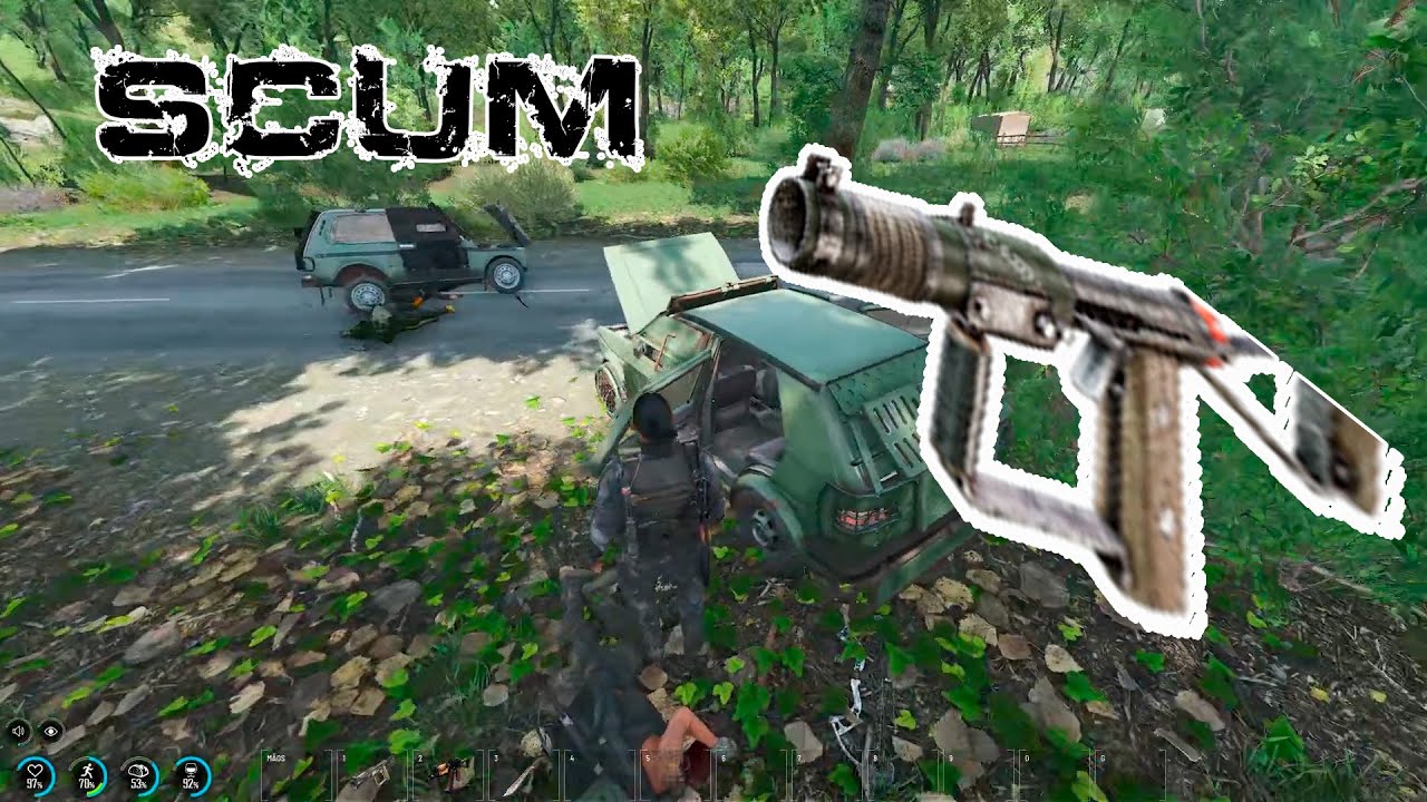 🎮 SCUM - Explodindo Carros! 🚗💥