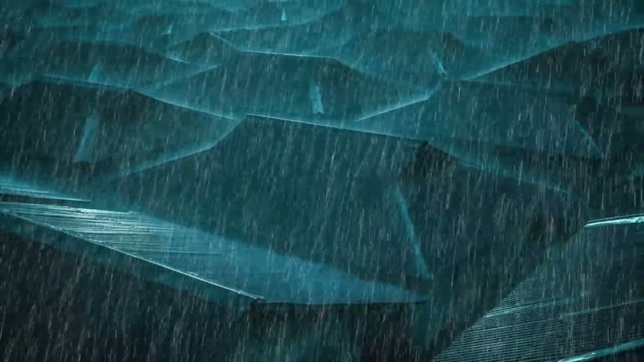 No Ads Rain Sounds for Sleeping - ASMR Nonstop Heavy Rain On Tin Roof for Deep Sleep