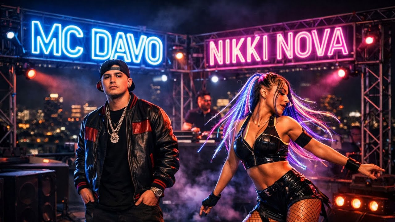 MC Davo & Nicki Nicole  - Sombra Roja 💥 Urban Latin Pop Hip Hop Collab Mix 2026