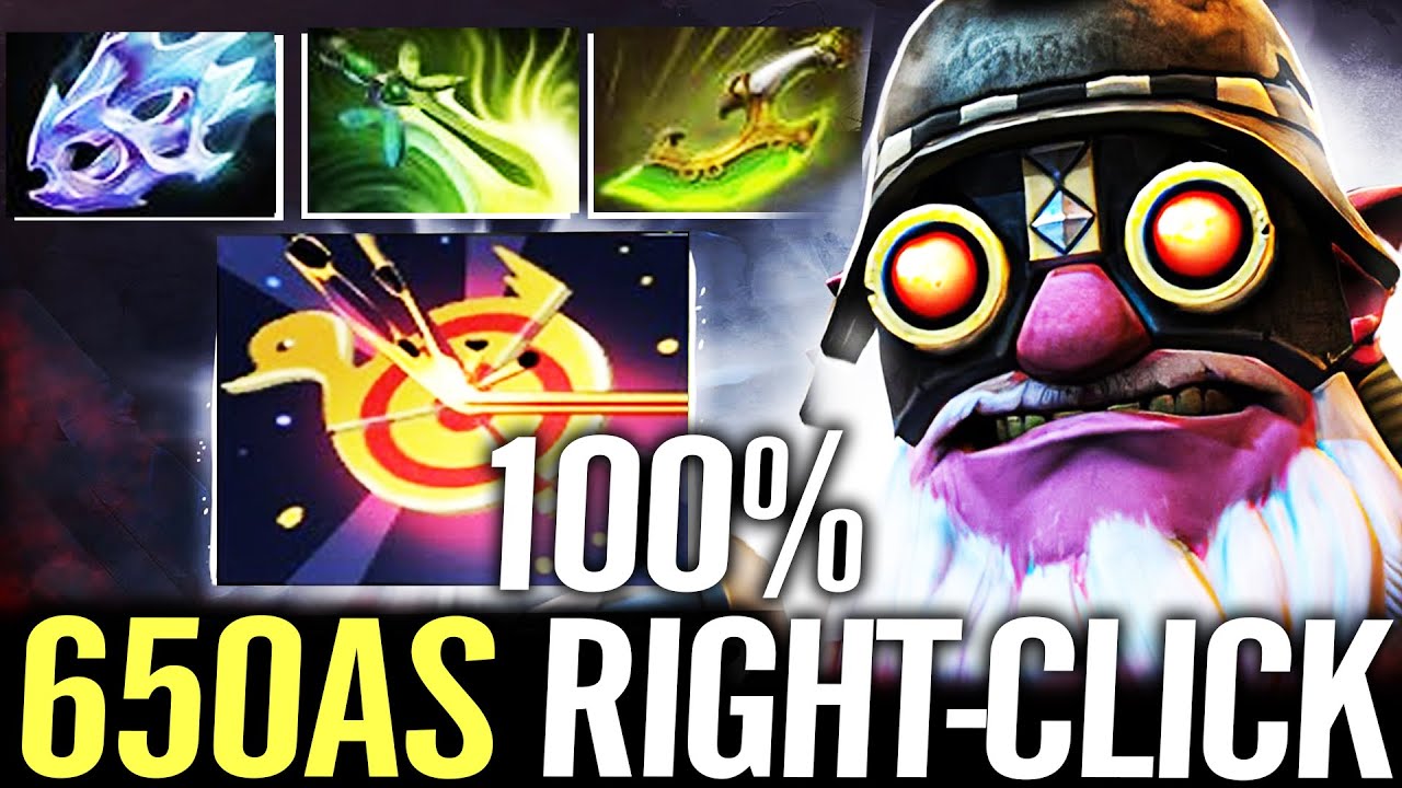 🔥 650AS Most Satisfying SNIPER Head Shot &mdash; 100% Rate Butterfly Moonshard Swift Blink Meta Dota 2 Pro