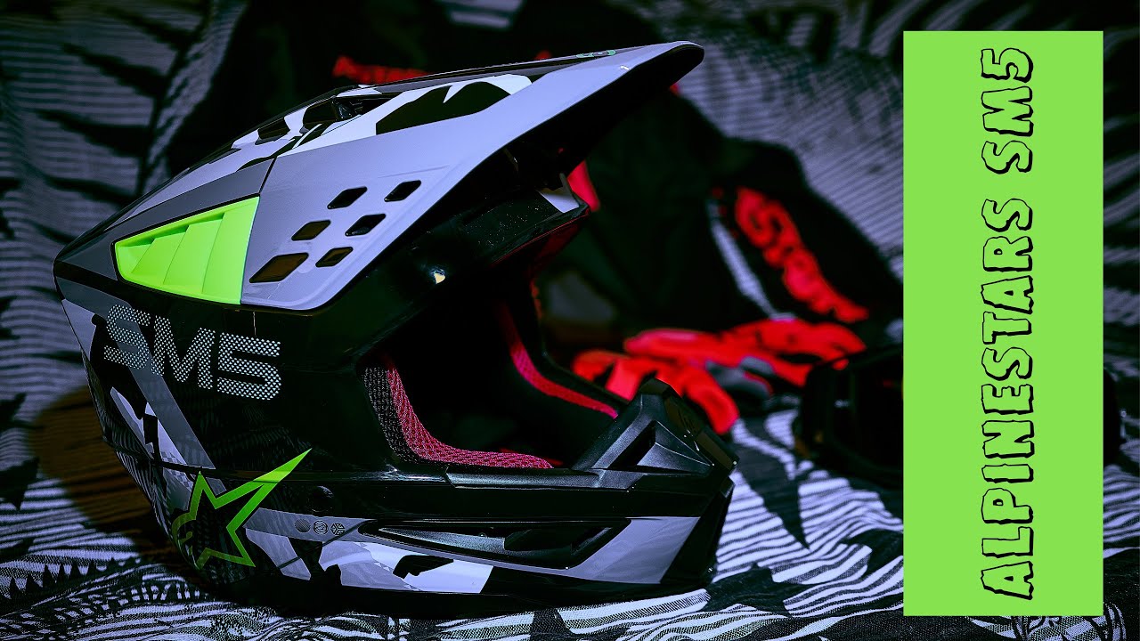 Recensione Alpinestars SM5: il casco da cross che mancava