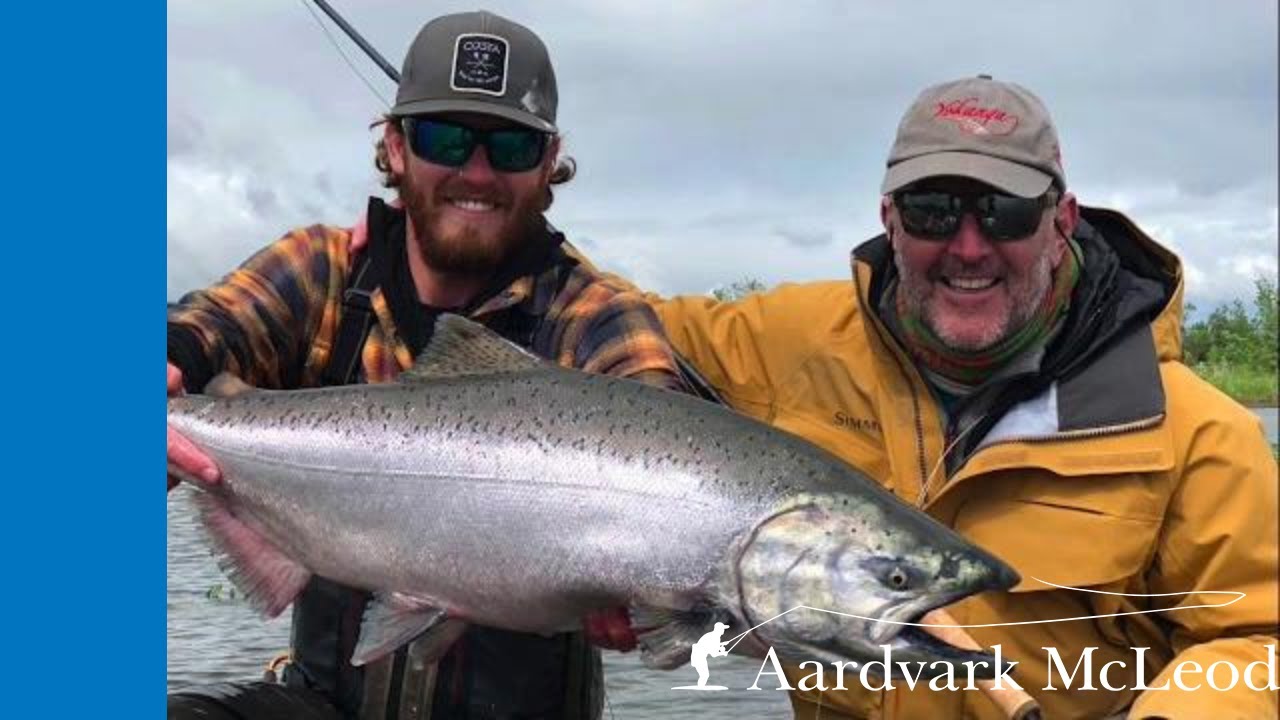 Fly fishing from Goodnews River Lodge in Alaska