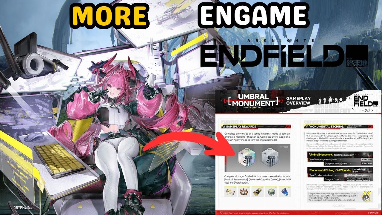 Finally some Endgame Content - Umbra Monument Drops Soon | Arknights: Endfield