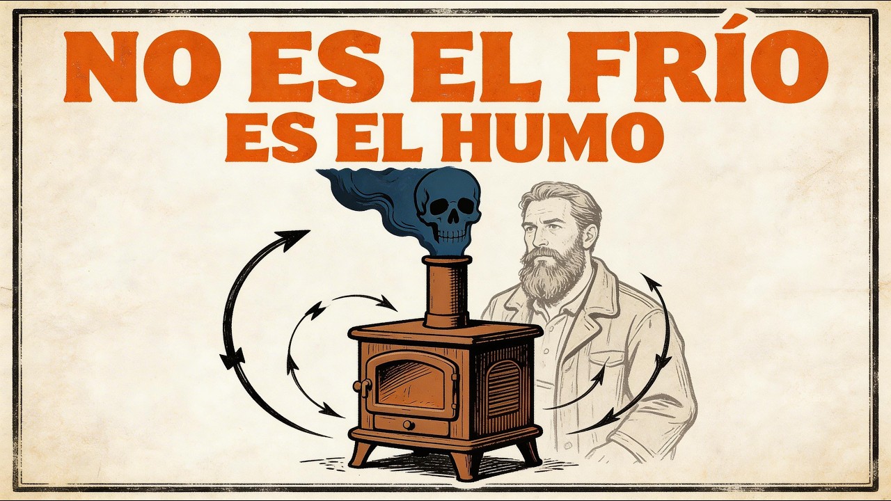 Este Diseño Ruso Calienta 24 Horas con un Solo Tronco