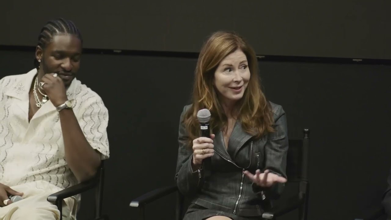 Dana Delany at Screen Gab Live's free screening of Tulsa King at The Culver Theater, 2024.