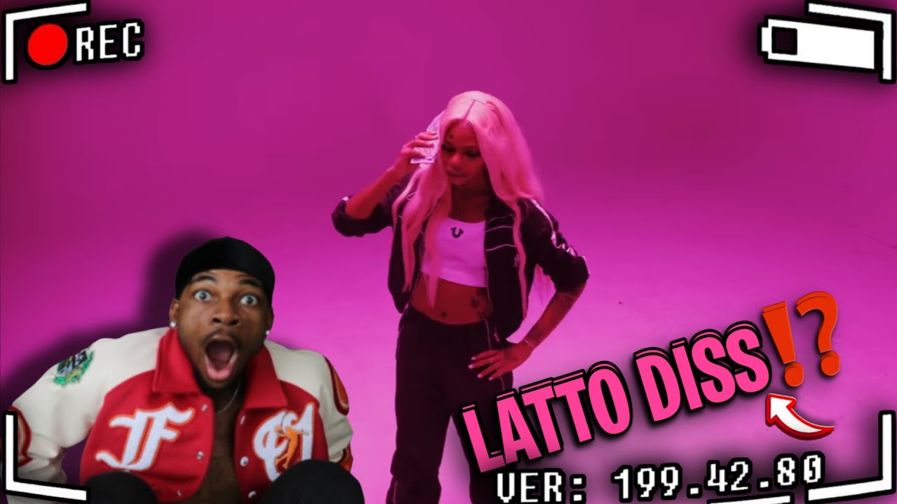 Latto DISS!? Pluto - Excuse Me (Official Music Video) REACTION!!!
