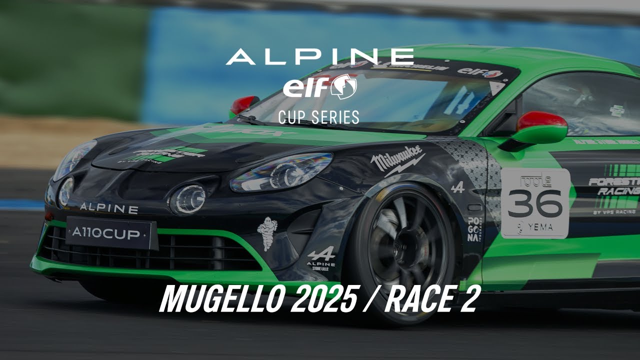 2025 Alpine ELF Cup Series season - Mugello Circuit - Race 2