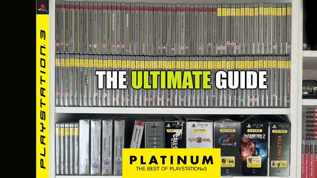 Did I Find Every PS3 Platinum Game?