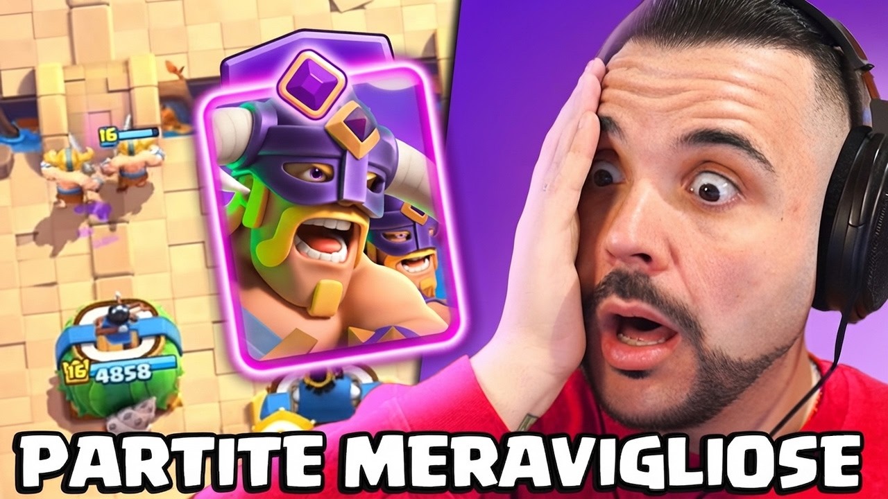 Delle Partite Meravigliose con i Barbari scelti EVO - CLASH ROYALE